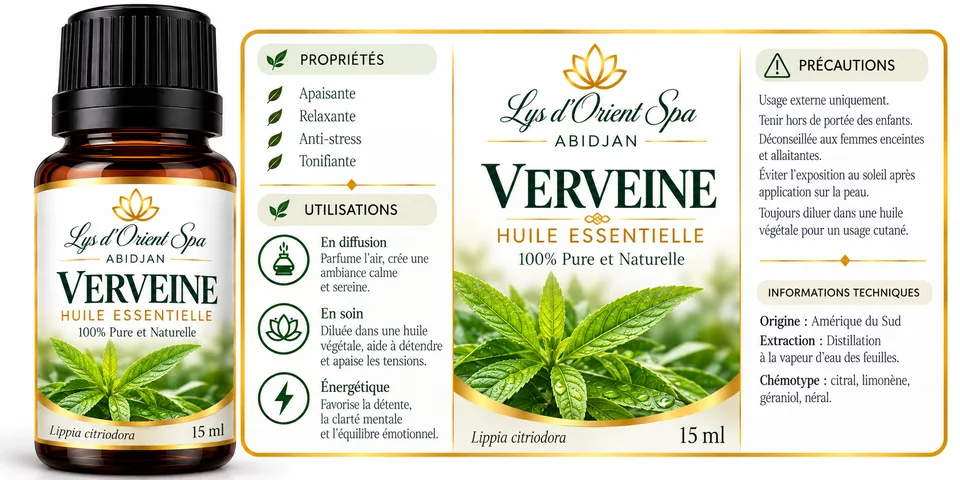 Huile essentielle — Verveine
