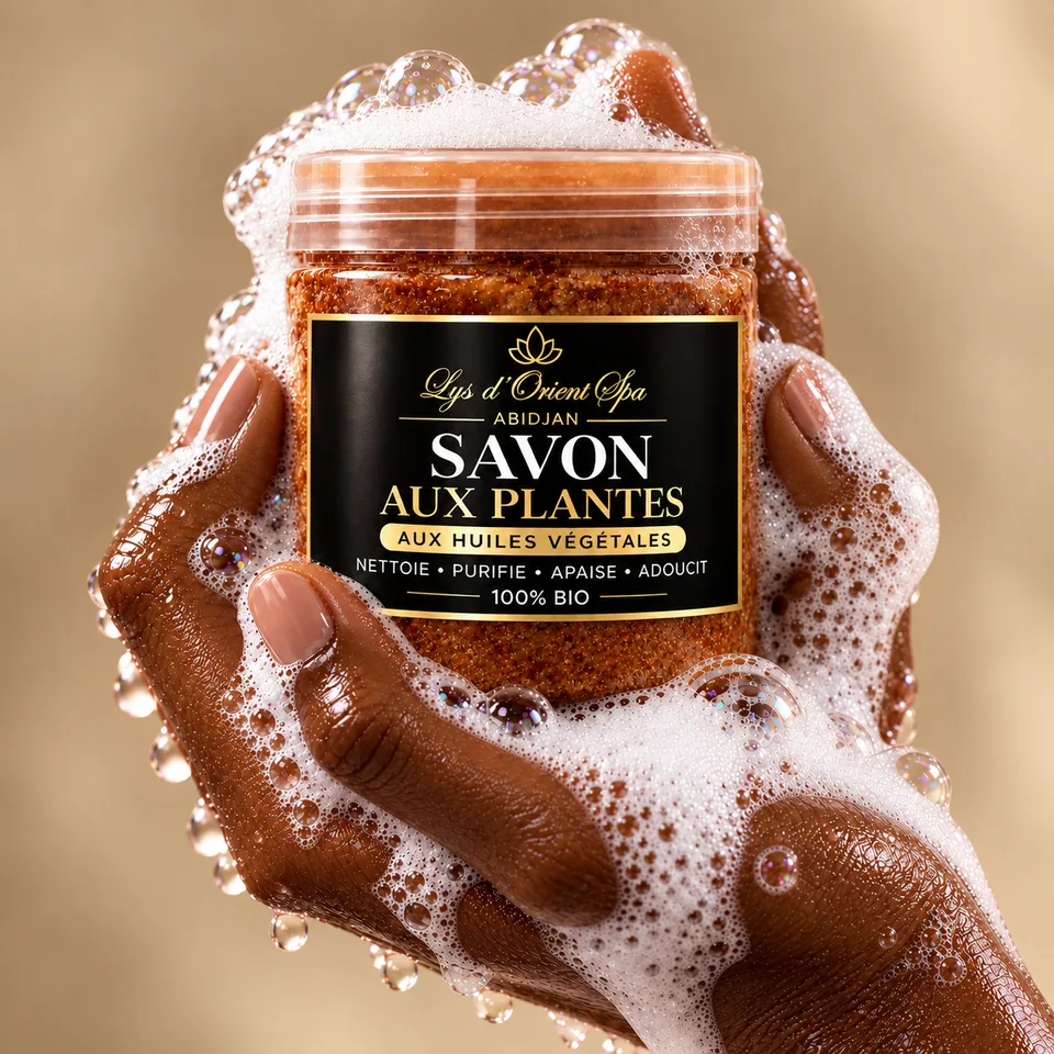 Savon aux plantes