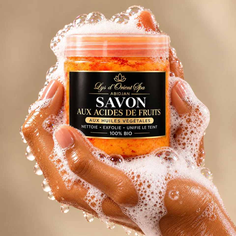 Savon aux acides de fruits