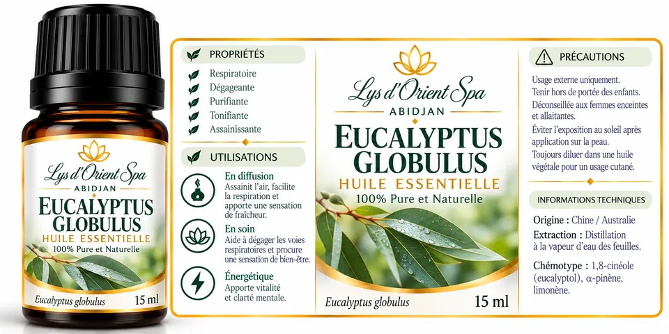 Huile essentielle — Eucalyptus globulus