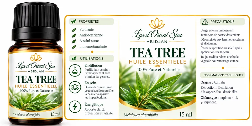 Huile essentielle — Tea tree